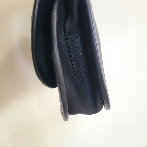 Coach Vintage Wako crossbody bag black leather - Picture 6 of 12